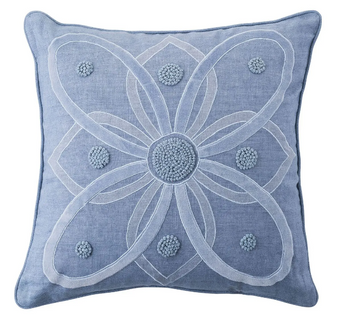 Juliska Pillow - Berry & Thread Chambray 18"